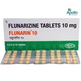 Flunarin 10 Tablet 10's, Pack of 10 TABLETS