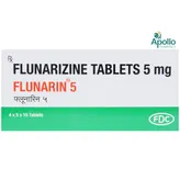 Flunarin 5 Tablet 10's, Pack of 10 TABLETS