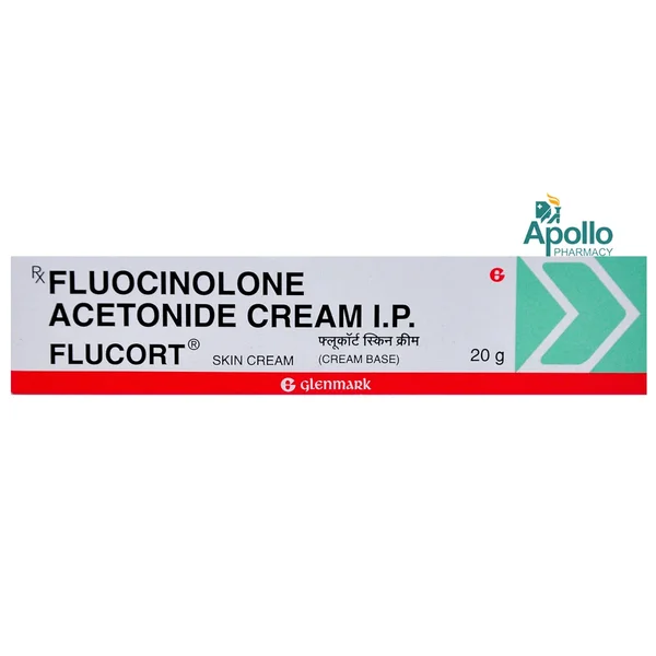 Flucort Cream 20 gm, Pack of 1 CREAM