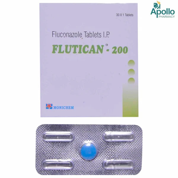 Flutican-200 Tablet 1's