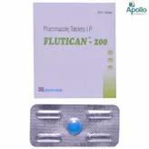 Flutican-200 Tablet 1's, Pack of 1 TABLET