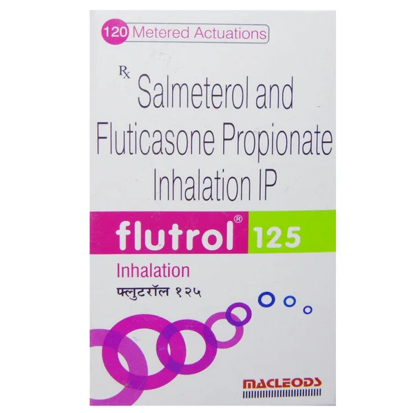 Flutrol 125 Inhaler 120 mdi, Pack of 1