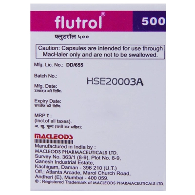 Flutrol 500 Rotacaps 30's, Pack of 1 Capsule