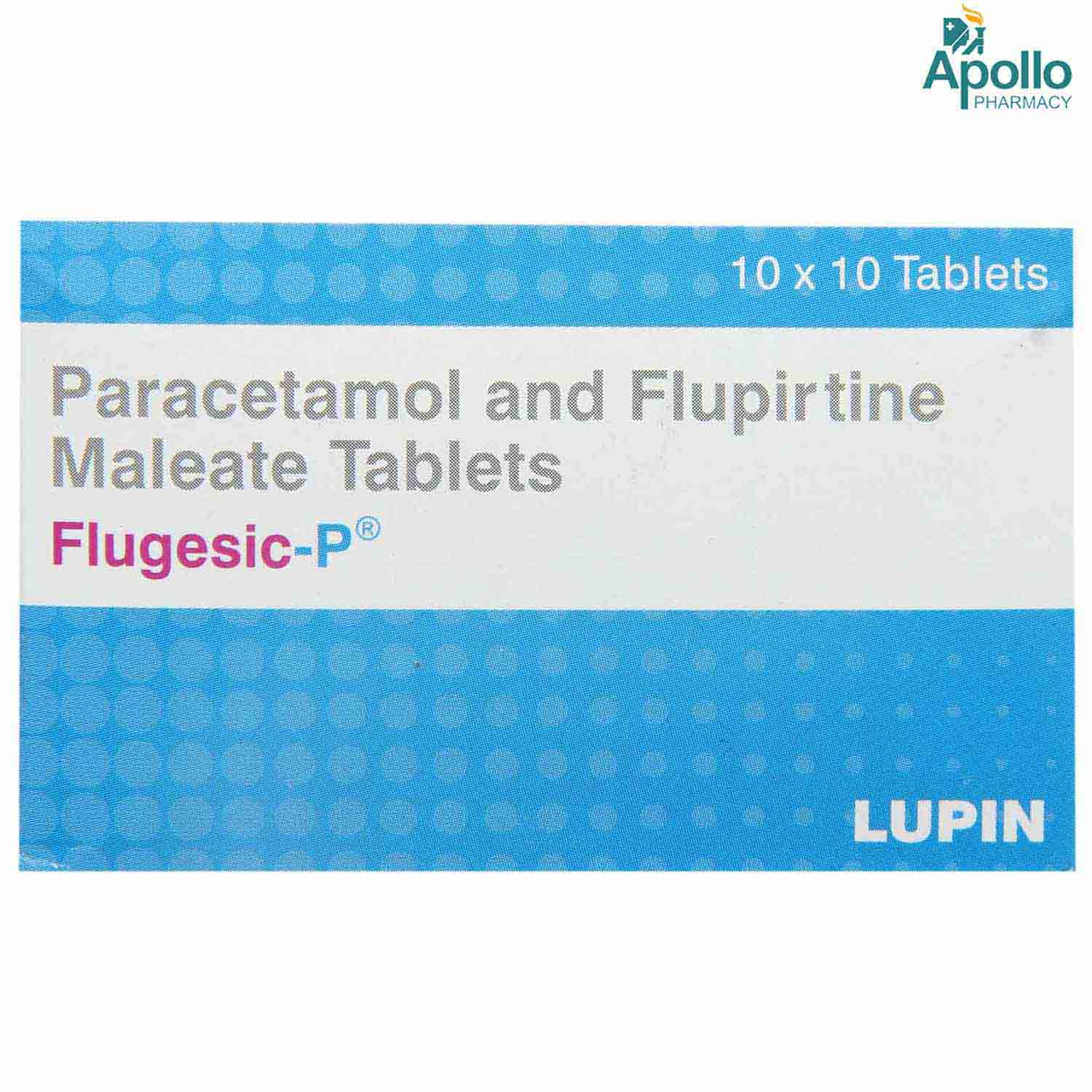 Flugesic P Tablet 10's, Pack of 10 TABLETS