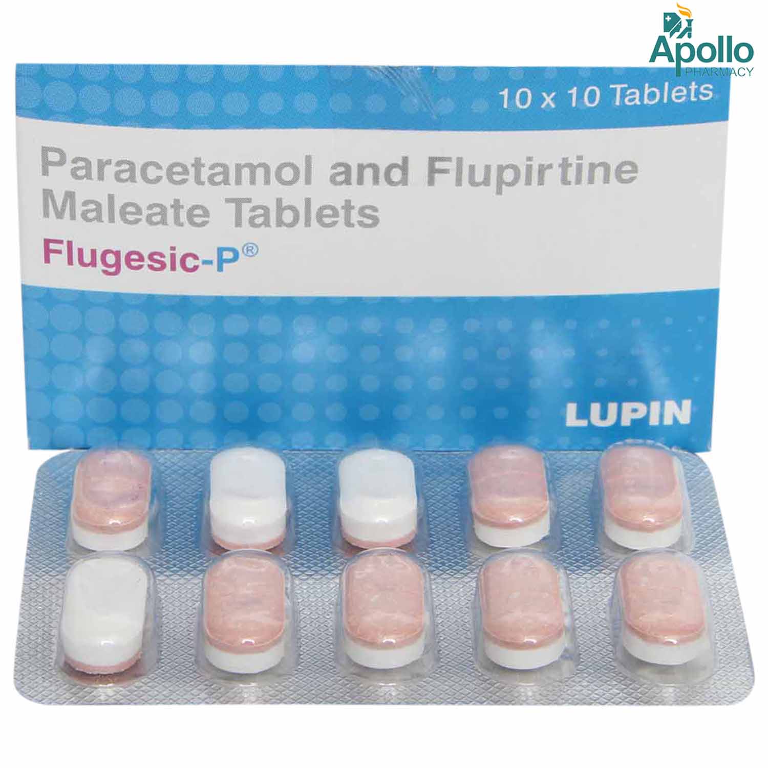 Flugesic P Tablet 10's, Pack of 10 TABLETS