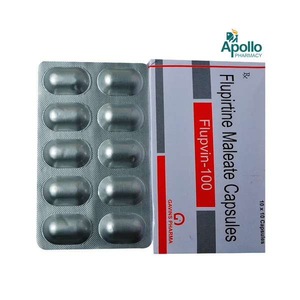Flupvin-100mg Capsule 10's