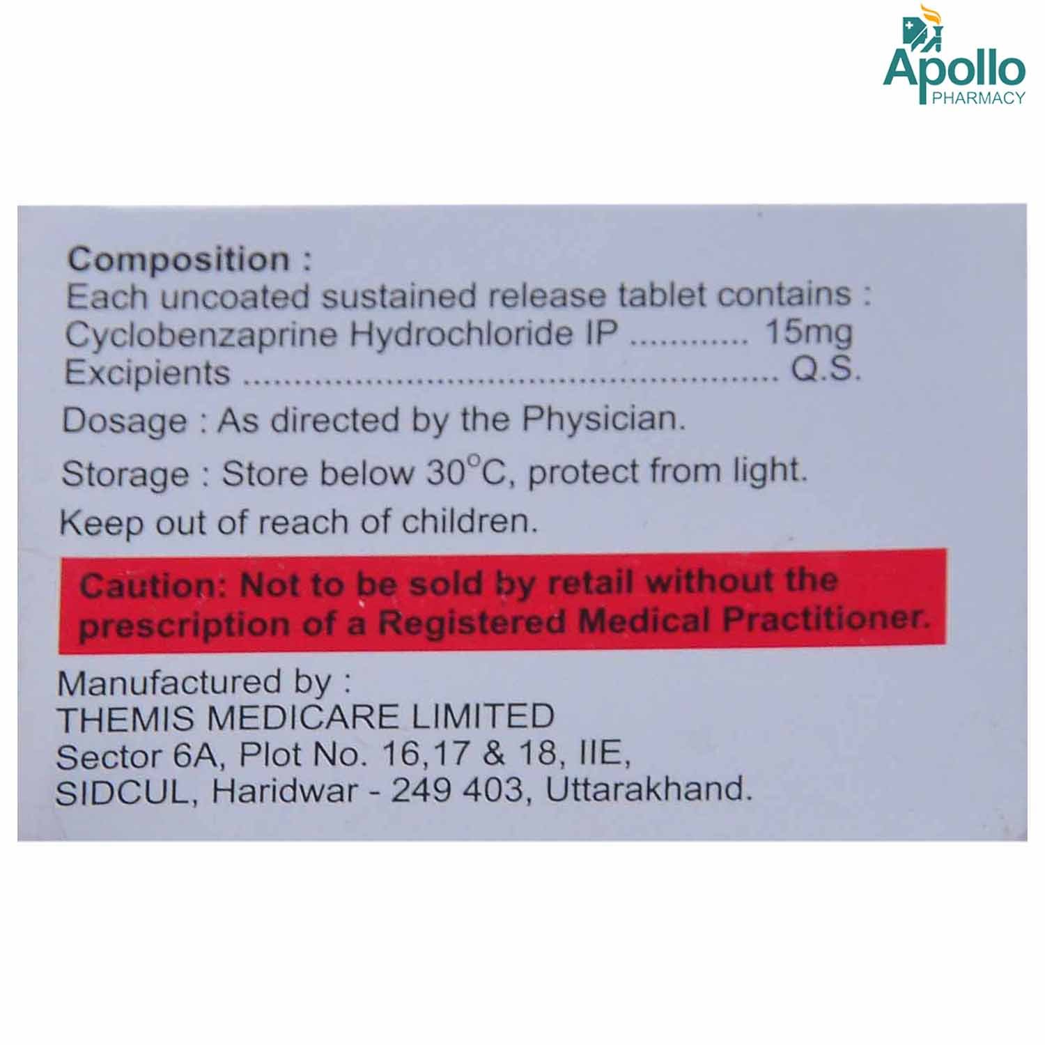 Flybenz 15 mg Tablet 10's, Pack of 10 TabletS Flybenz 15 mg Tablet 10's, Pack of 10 TabletS