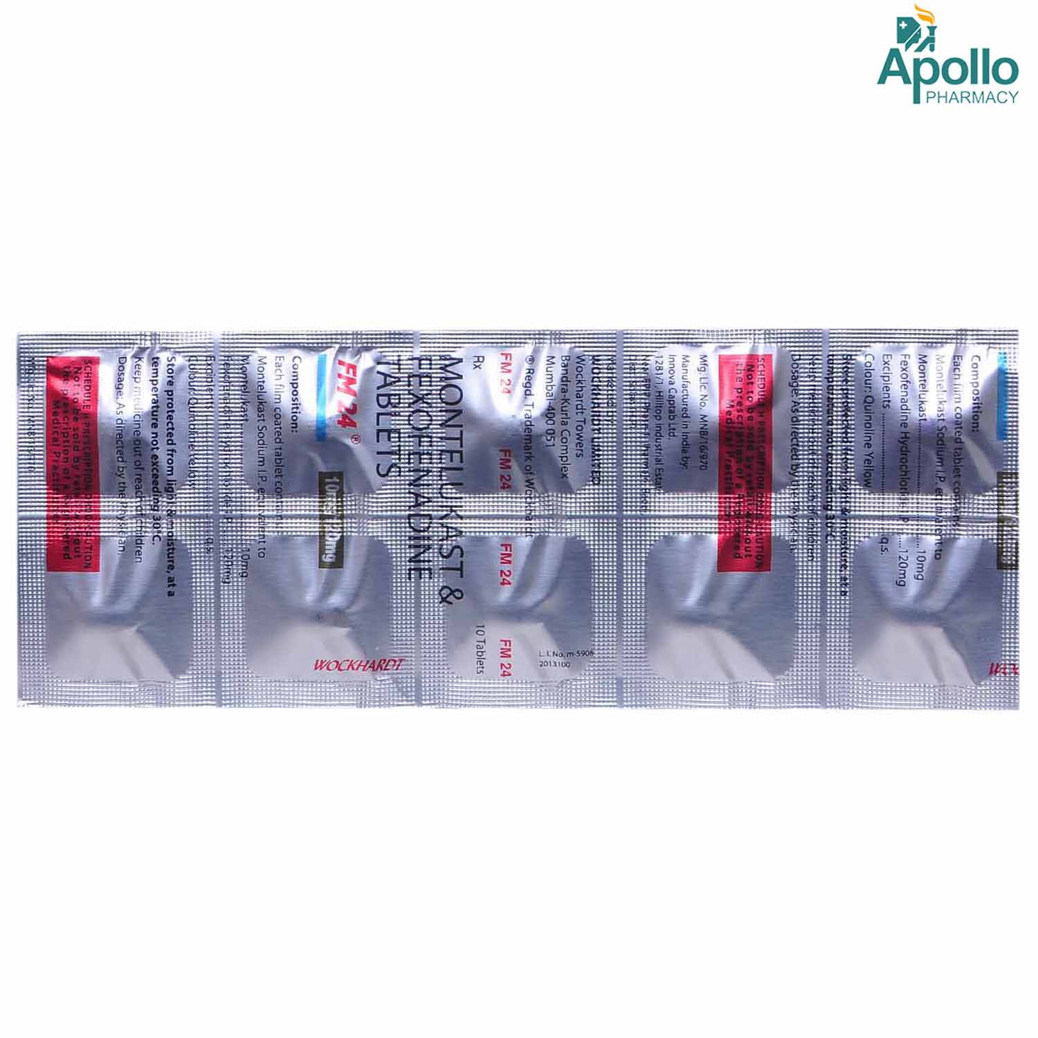 FM 24 Tablet 10's, Pack of 10 TABLETS FM 24 Tablet 10's, Pack of 10 TABLETS