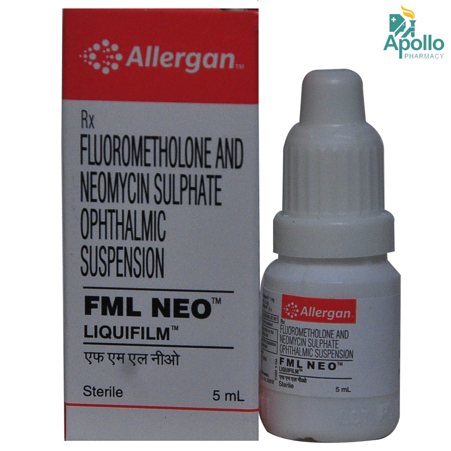 FML NEO Liquifilm Eye Drops 5 ml Price, Uses, Side Effects, Composition
