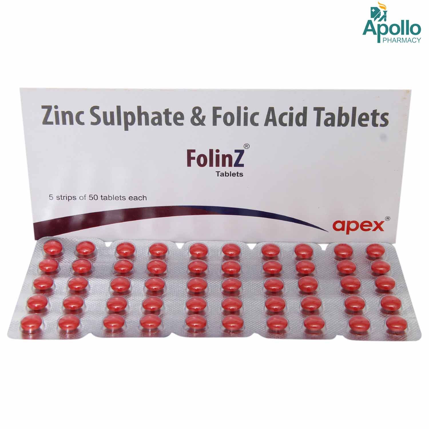 Buy Folinz Tablet 10's Online