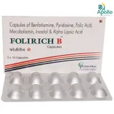 Folirich B Capsule 10's, Pack of 10 CAPSULES