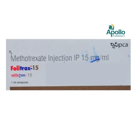 Folitrax 15 mg Injection 1's