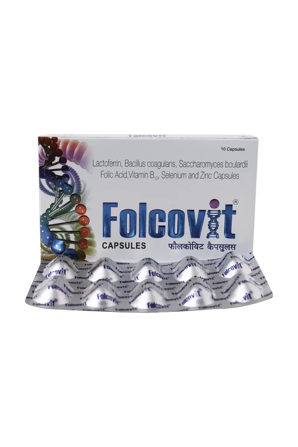 Folcovit Capsule 10's