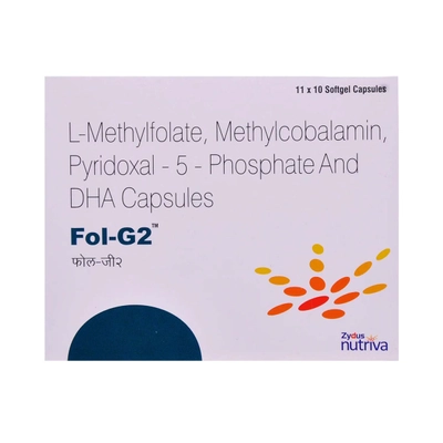 Fol G2 Capsule 10's, Pack of 10 CAPSULES