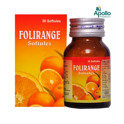 FOLIRANGE CAPSULE 30'S, Pack of 30 CAPSULES