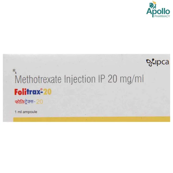Folitrax-20 Injection 1 ml, Pack of 1
