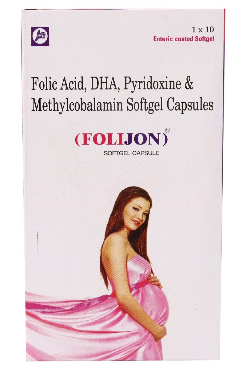 Folijon Capsule 10's, Pack of 10 CAPSULES Folijon Capsule 10's, Pack of 10 CAPSULES