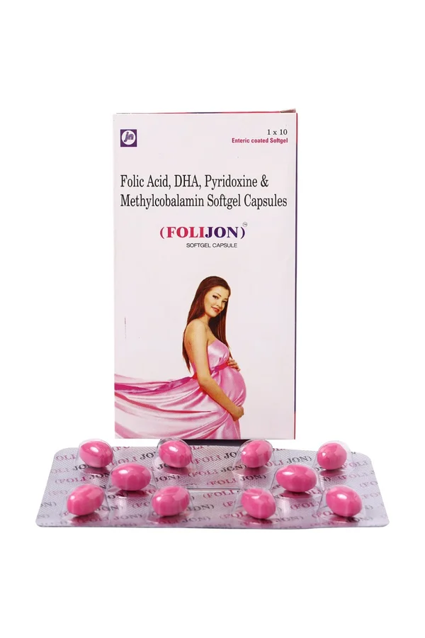 Folijon Capsule 10's, Pack of 10 CAPSULES