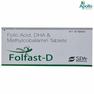 Folfast-D Tablet 10's, Pack of 10 TABLETS