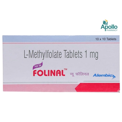 New Folinal  Tablet 10's, Pack of 10 TABLETS