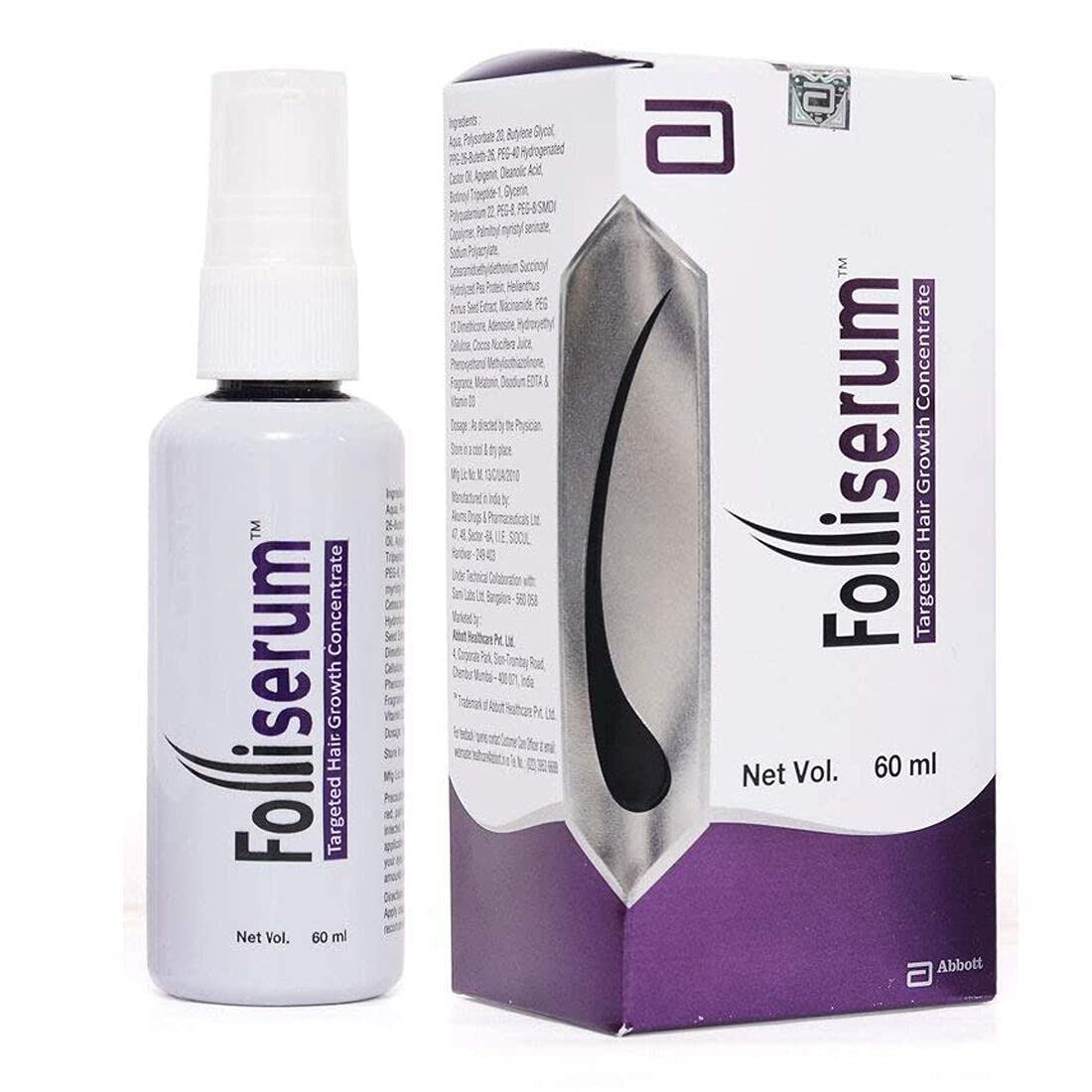 Buy Folliserum Hair Growth Serum, 60 ml Online