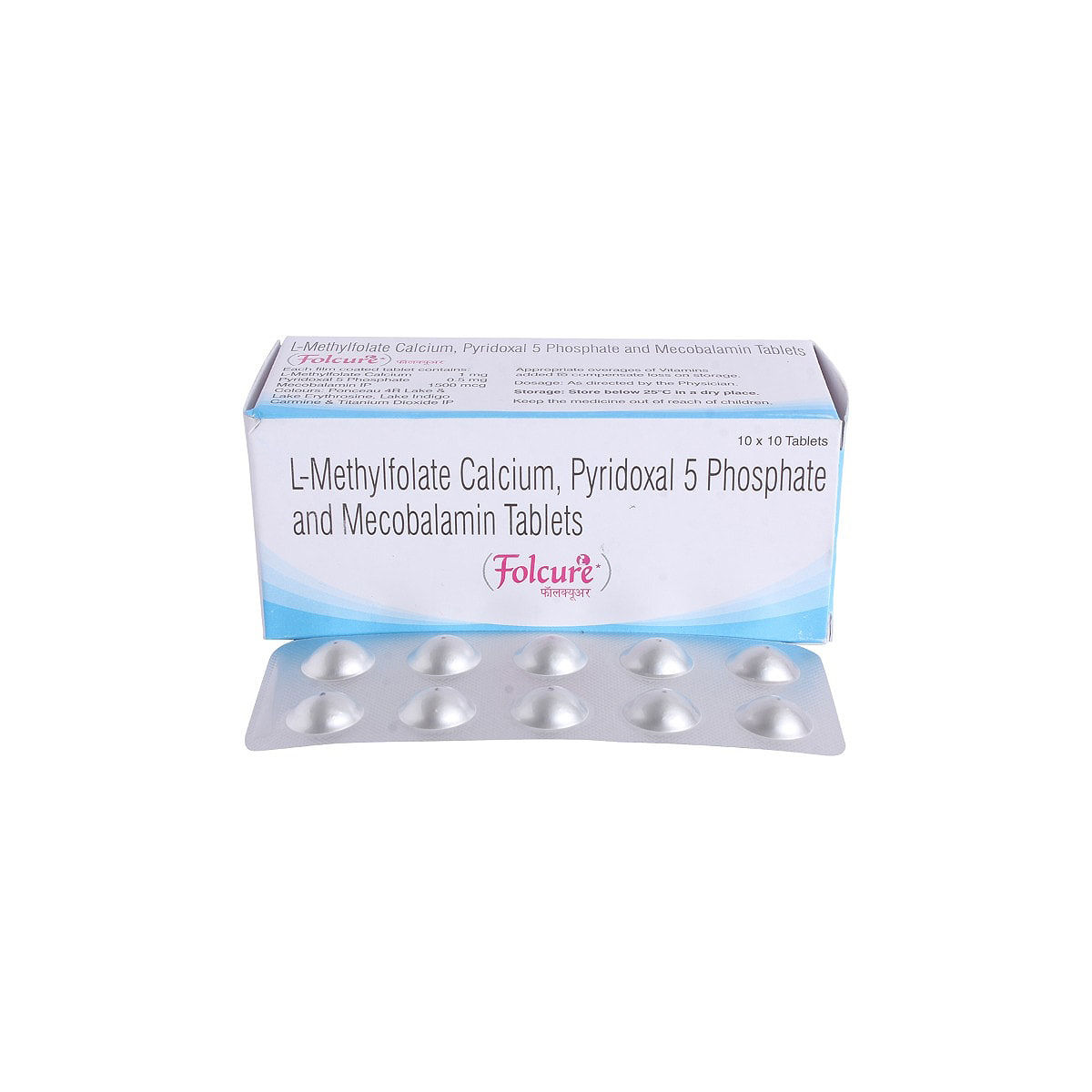 Folcure Tablet 10's, Pack of 10 TABLETS