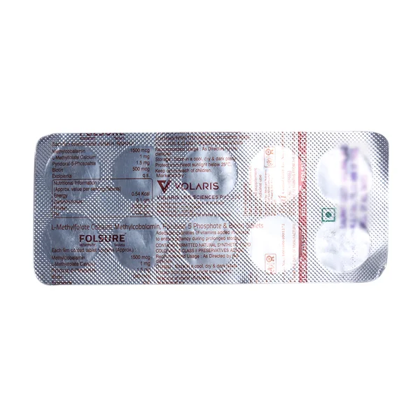 Folsure Capsule 10's, Pack of 10