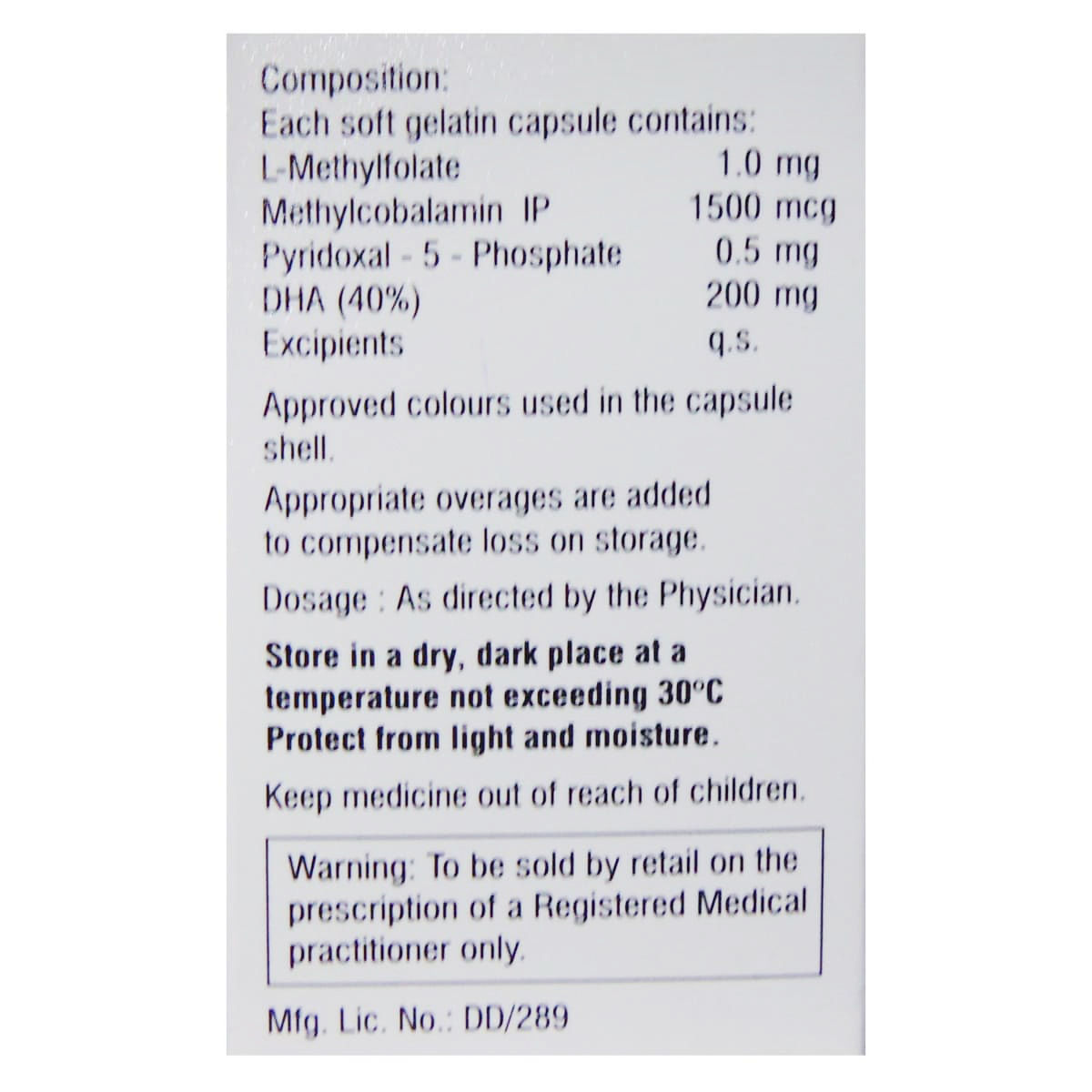 Fol-D Softgel Capsule 10's, Pack of 10 CapsuleS