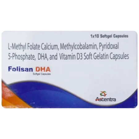 Folisan DHA Softgel Capsule 10's