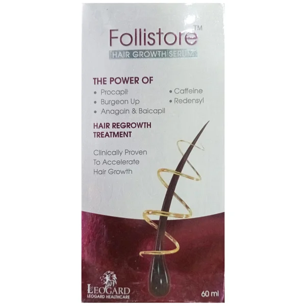 Follistore Hair Growth Serum, 60 ml