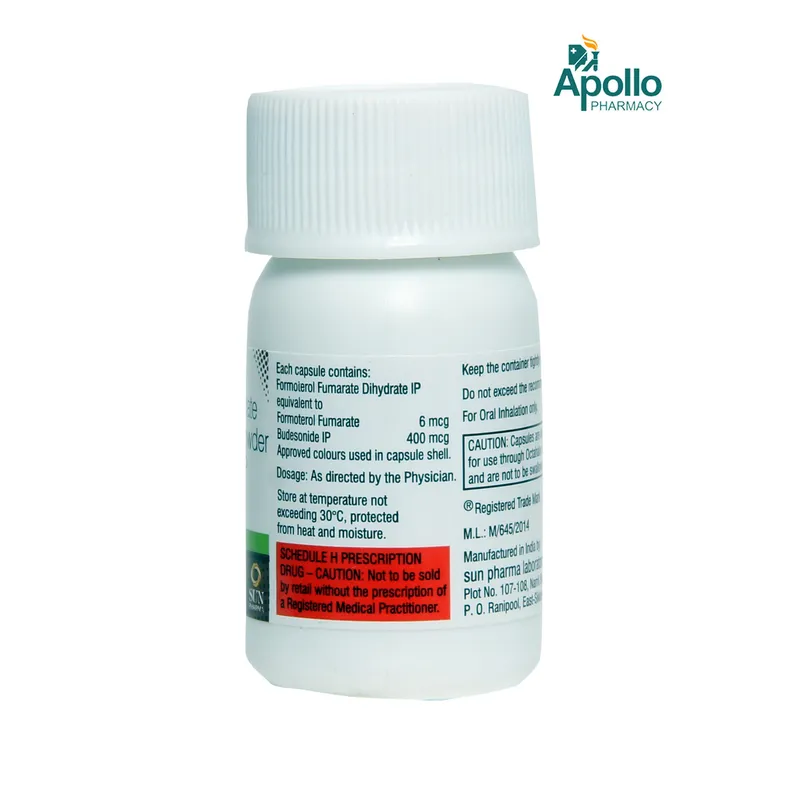 Buy Fomtide 400 Inhaler 9.2 gm online | Uses, Side Effects, Price and ...