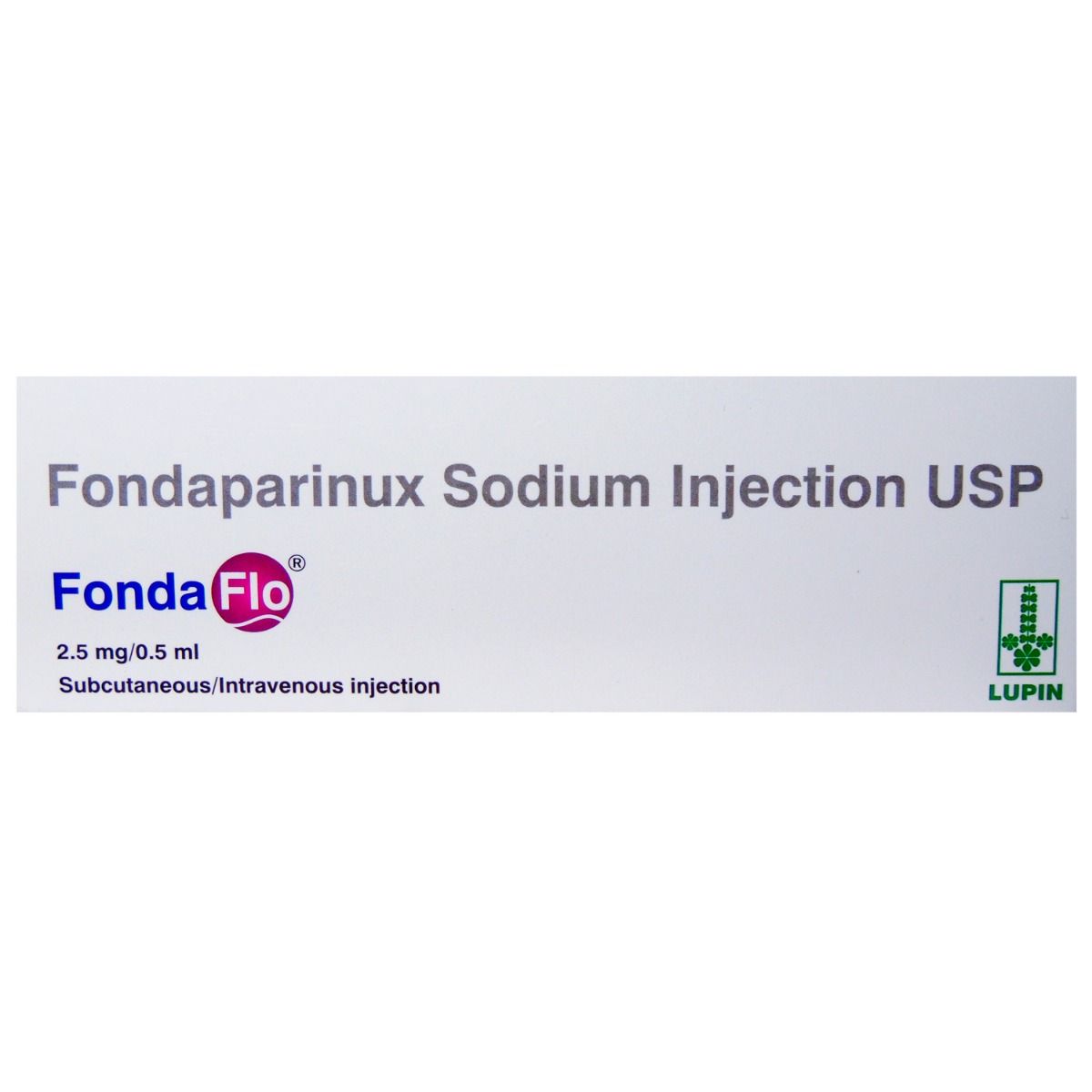 Buy Fondaflo 2.5 mg Injection 0.5 ml Online