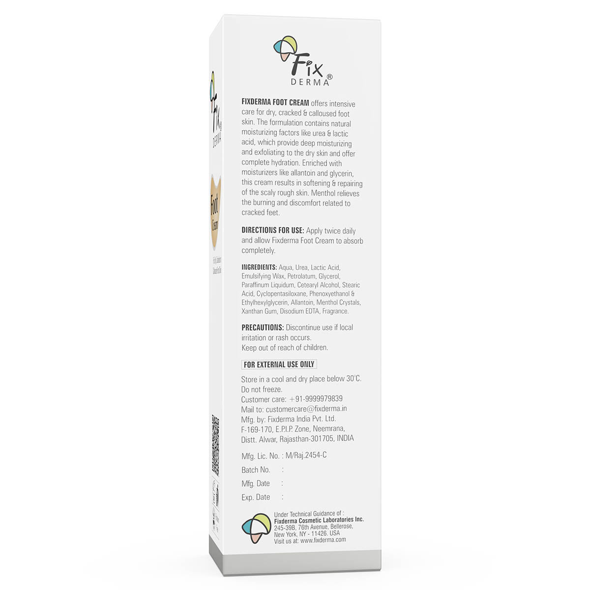 Fixderma Foot Cream 150 Gm, Pack of 1 Fixderma Foot Cream 150 Gm, Pack of 1