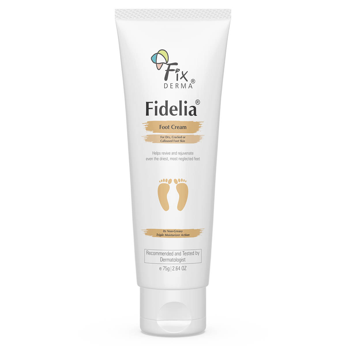 Fixderma Fidelia Foot Cream 75 gm, Pack of 1 Fixderma Fidelia Foot Cream 75 gm, Pack of 1