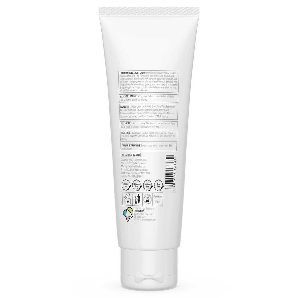 Fixderma Fidelia Foot Cream 75 gm, Pack of 1 Fixderma Fidelia Foot Cream 75 gm, Pack of 1