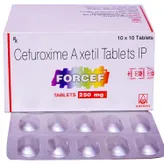 Forcef 250mg Tablet 10's, Pack of 10 TABLETS