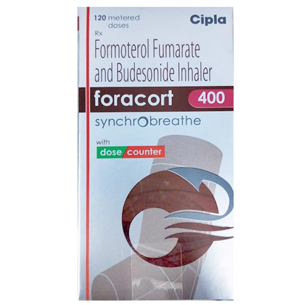 Foracort 400 Synchrobreathe Inhaler 120 mdi, Pack of 1 INHALER Foracort 400 Synchrobreathe Inhaler 120 mdi, Pack of 1 INHALER