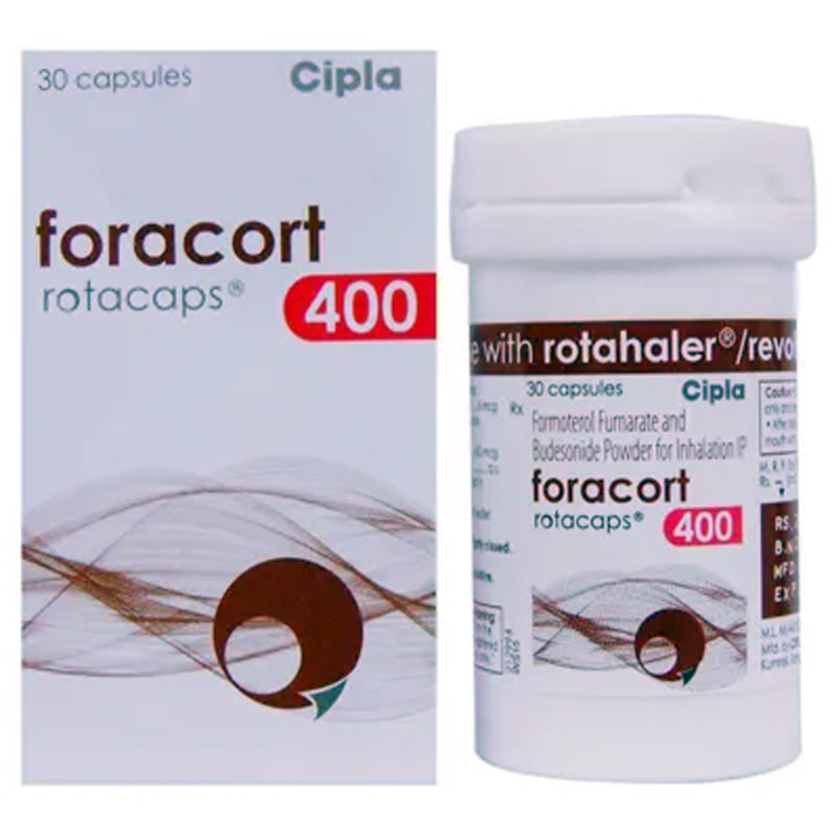 Foracort 400 Rotacaps 30's, Pack of 1 ROTACAP Foracort 400 Rotacaps 30's, Pack of 1 ROTACAP