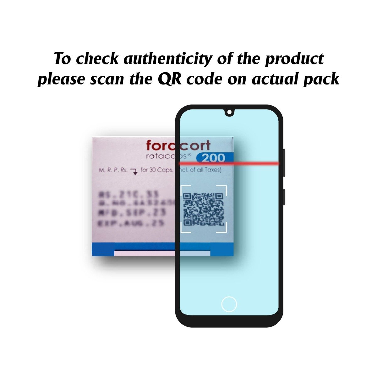 Foracort 200 Rotacap 30's, Pack of 1 CAPSULE Foracort 200 Rotacap 30's, Pack of 1 CAPSULE