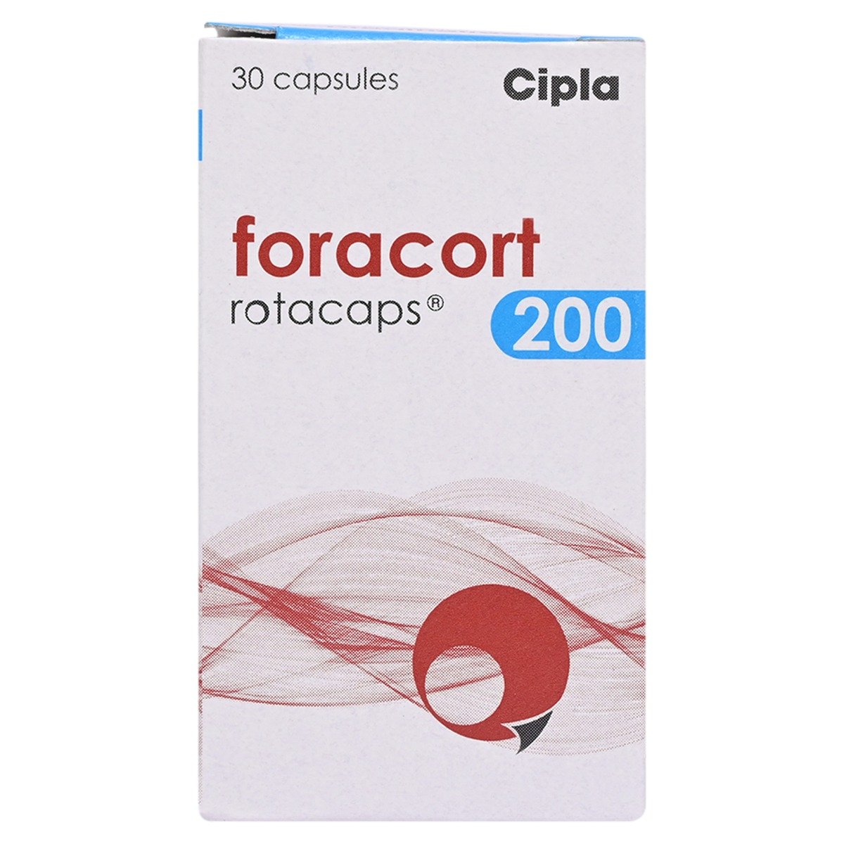 Foracort 200 Rotacap 30's, Pack of 1 CAPSULE Foracort 200 Rotacap 30's, Pack of 1 CAPSULE
