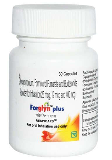 Forglyn Plus Respicaps 30's, Pack of 1 RESPICAP Forglyn Plus Respicaps 30's, Pack of 1 RESPICAP