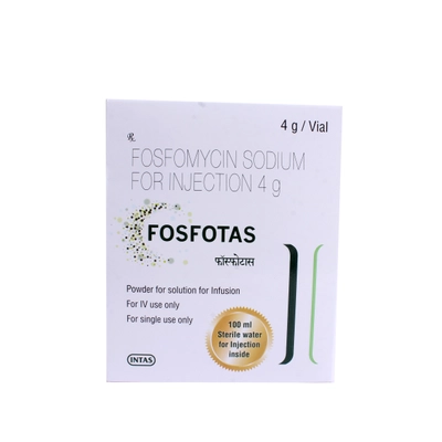 Fosfotas 4 gm Injection 1's, Pack of 1 Injection