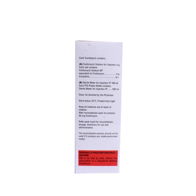 Fosfotas 4 gm Injection 1's, Pack of 1 Injection