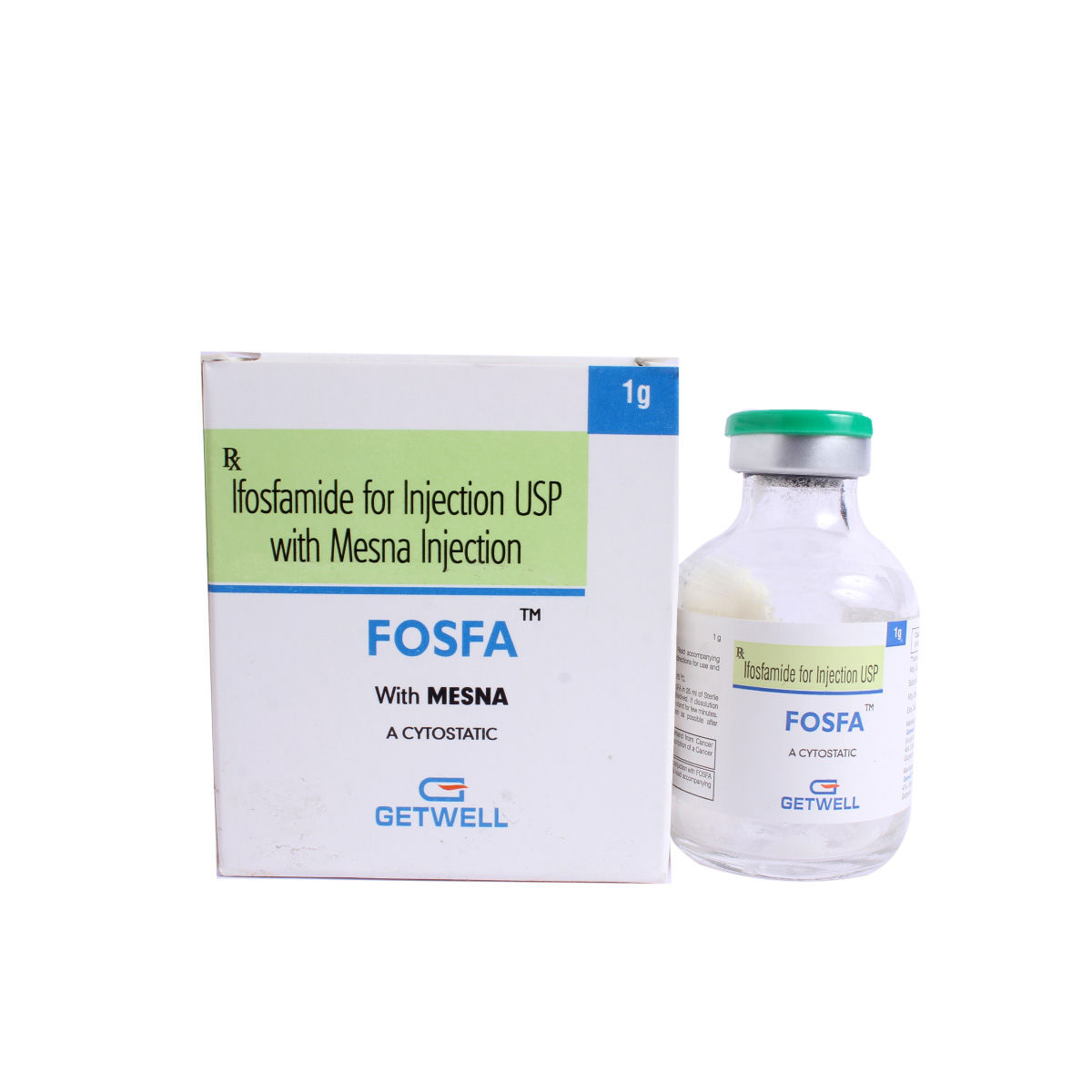 Buy Fosfa 1 gm With Mesna Injection 1's Online