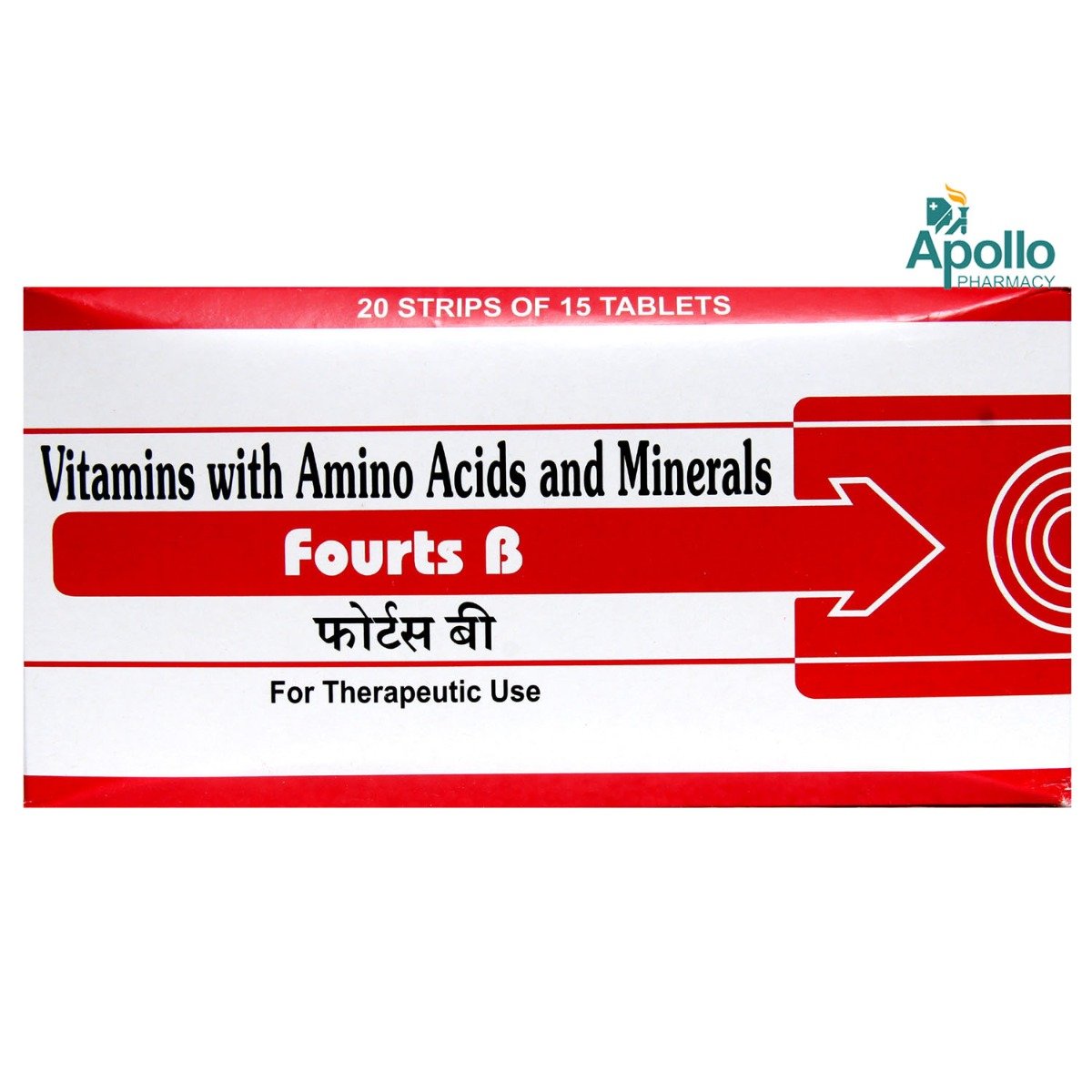 Fourts B Tablet 15's, Pack of 15 Fourts B Tablet 15's, Pack of 15