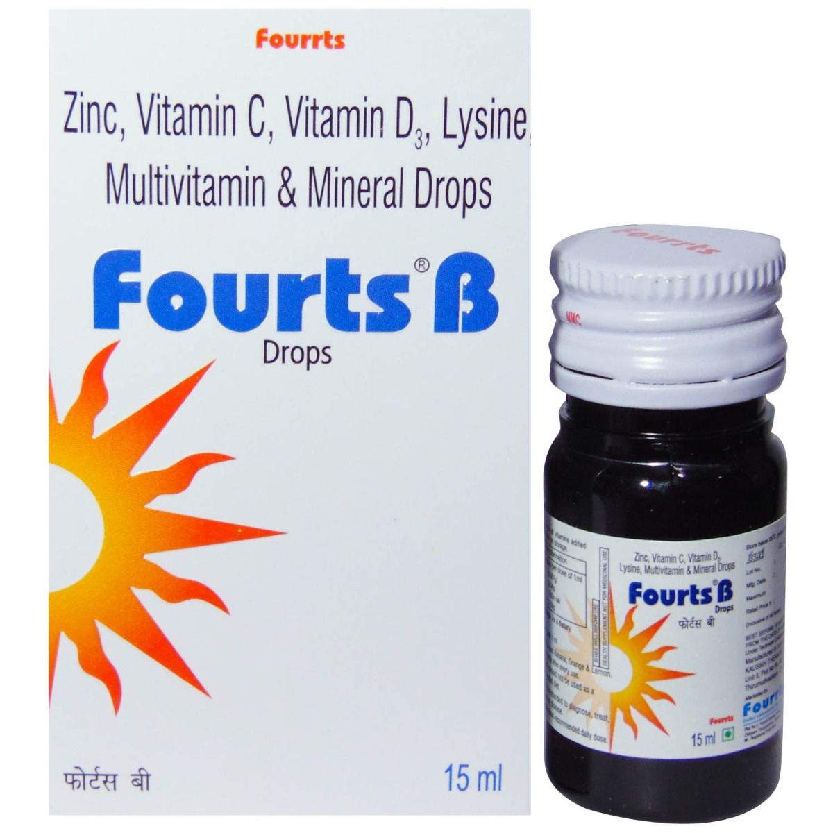 Fourts B Drops 15 Ml Price, Uses, Side Effects, Composition - Apollo ...