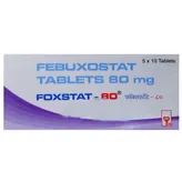 Foxstat 80 Tablet 10's, Pack of 10 TabletS