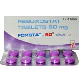 Foxstat 80 Tablet 10's, Pack of 10 TabletS