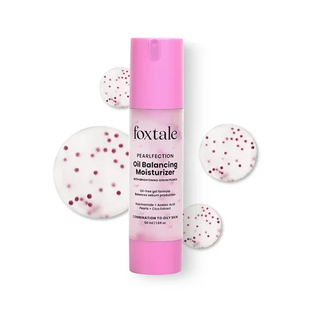 Foxtale Oil Balancing Moisturizer With Niacinamide & Cica, 50 ml | All Day Lightweight Hydration