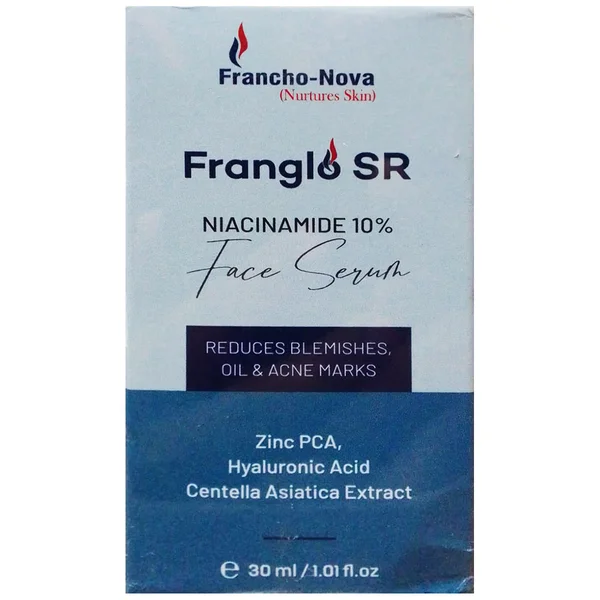 Franglo SR Niacinamide 10% Face Sreum, 30 ml